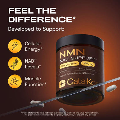 Cata-Kor™ NMN Capsules | 4-in-1 Anti-Aging & Cellular Renewal Complex