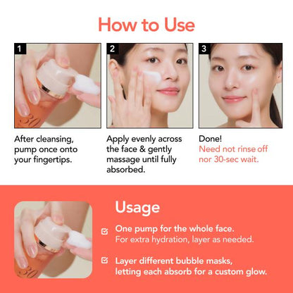 MENOKIN™ Korean 30 Seconds Quick Bubble Mask