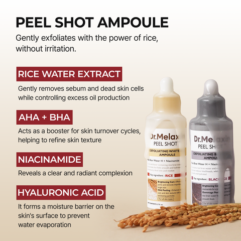 Dr Melaxin™ Rice Peel Shot Ampoule