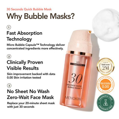 MENOKIN™ Korean 30 Seconds Quick Bubble Mask