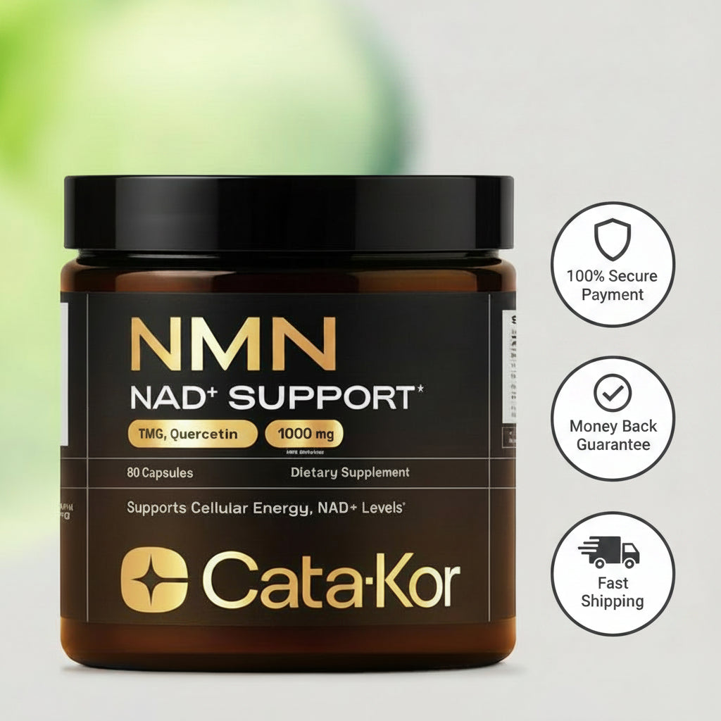 Cata-Kor™ NMN Capsules | 4-in-1 Anti-Aging & Cellular Renewal Complex
