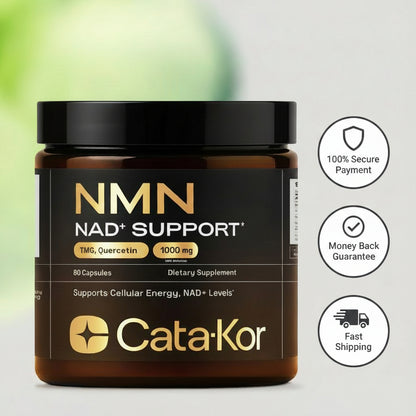 Cata-Kor™ NMN Capsules | 4-in-1 Anti-Aging & Cellular Renewal Complex