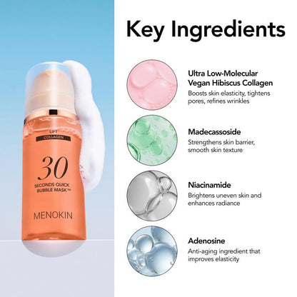 MENOKIN™ Korean 30 Seconds Quick Bubble Mask