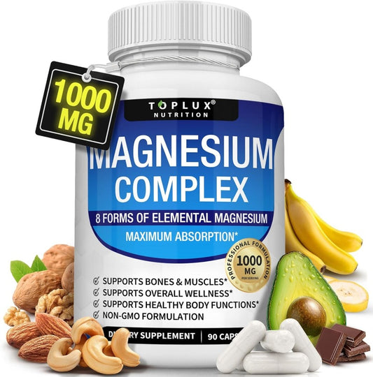 8-in-1 Magnesium Complex – Stress, Sleep & Recovery Support